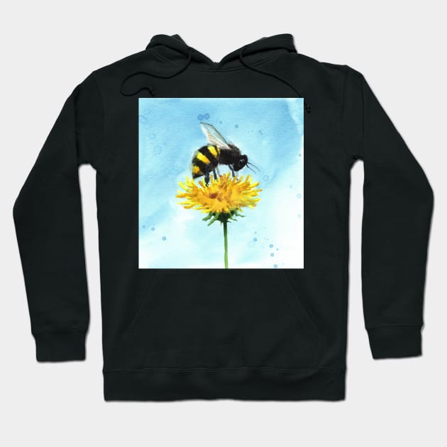 Smudgy Bee Gets Pollen Hoodie by JCPhillipps